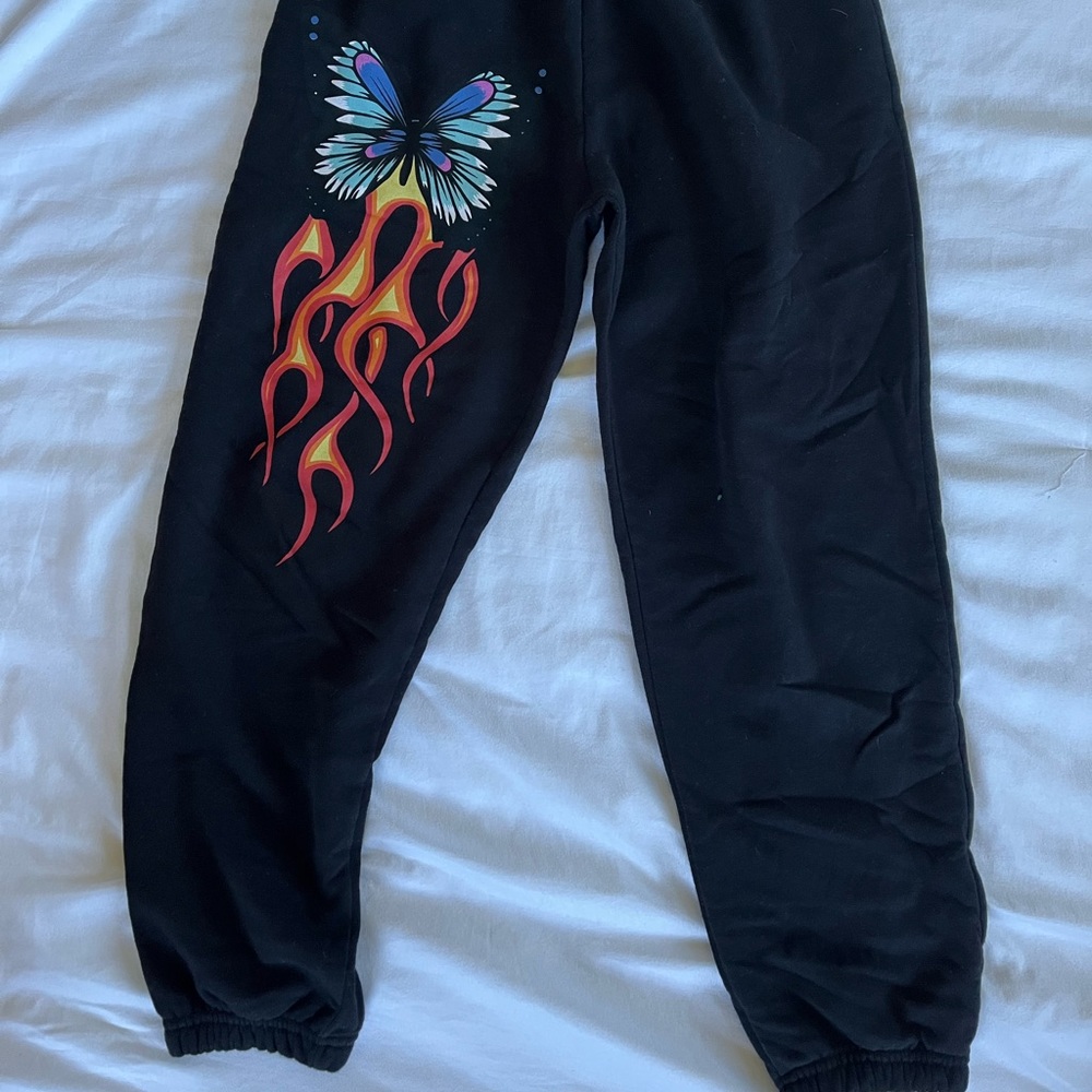 New Girl Order Butterfly Joggers